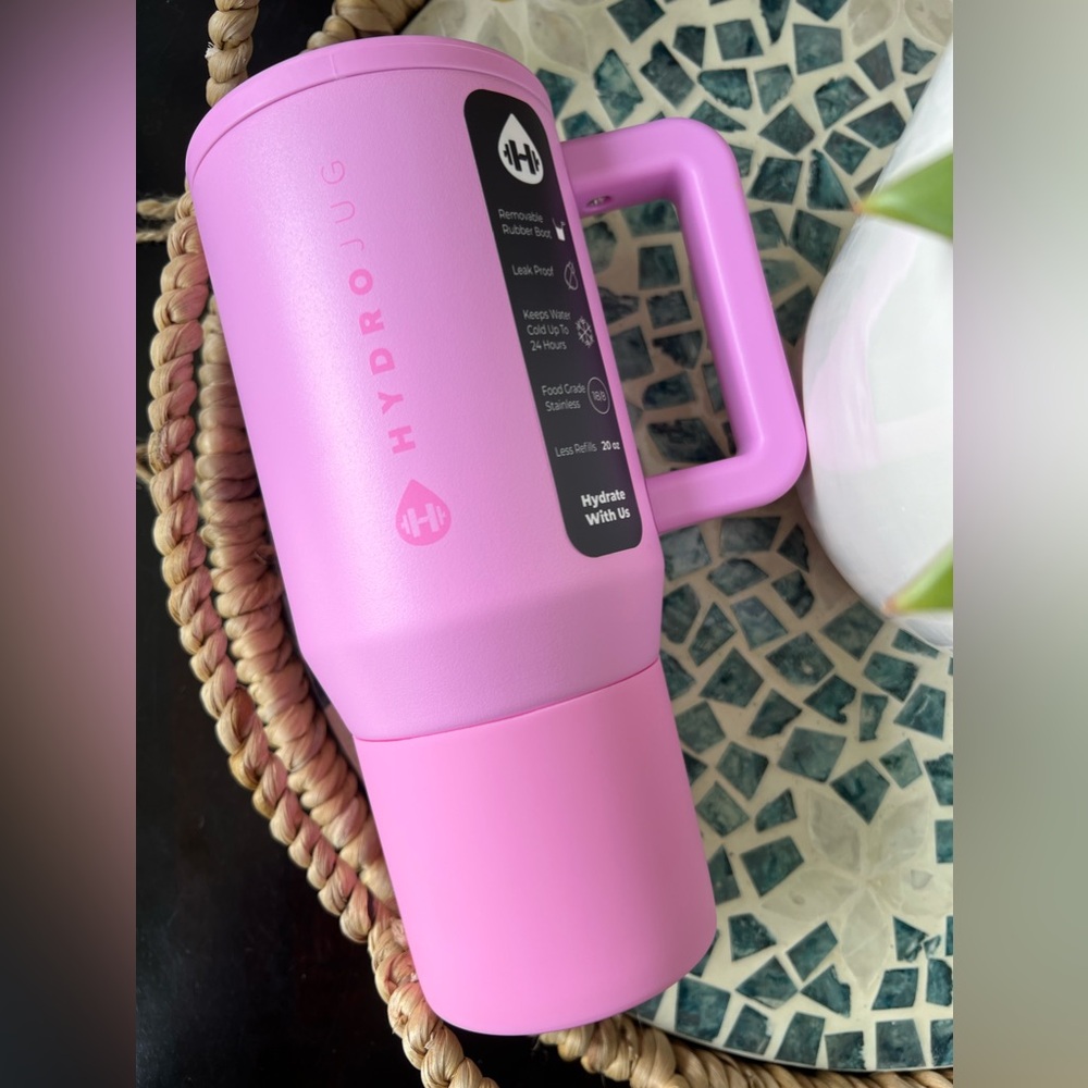 Hydrojug BUBBLEGUM PINK 20oz Traveler Tumbler